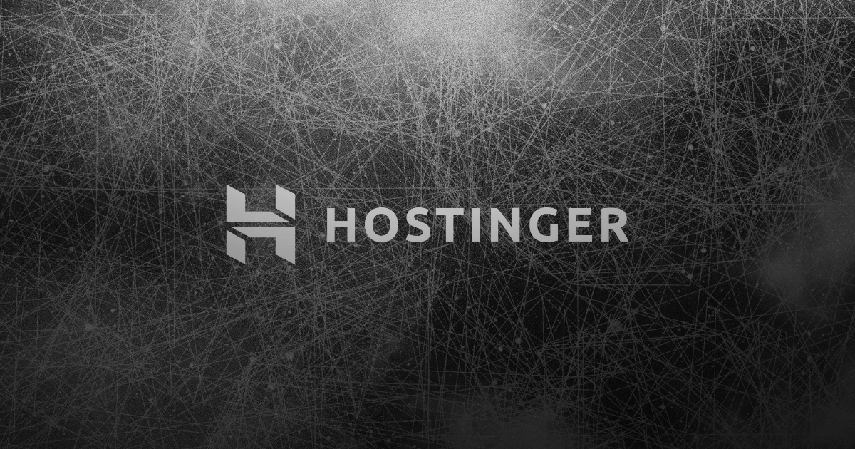 Hostinger mejor alojamiento web